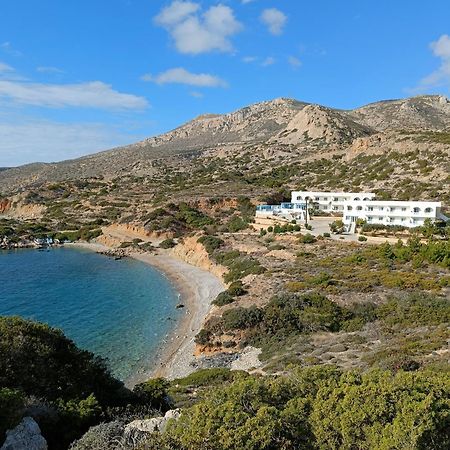 Studios Fokia Beach Amoopi Buitenkant foto